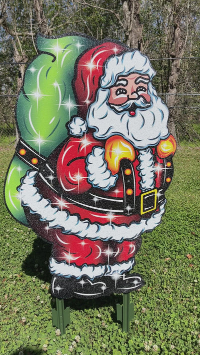 Santa Clause Christmas Outdoor Decoration