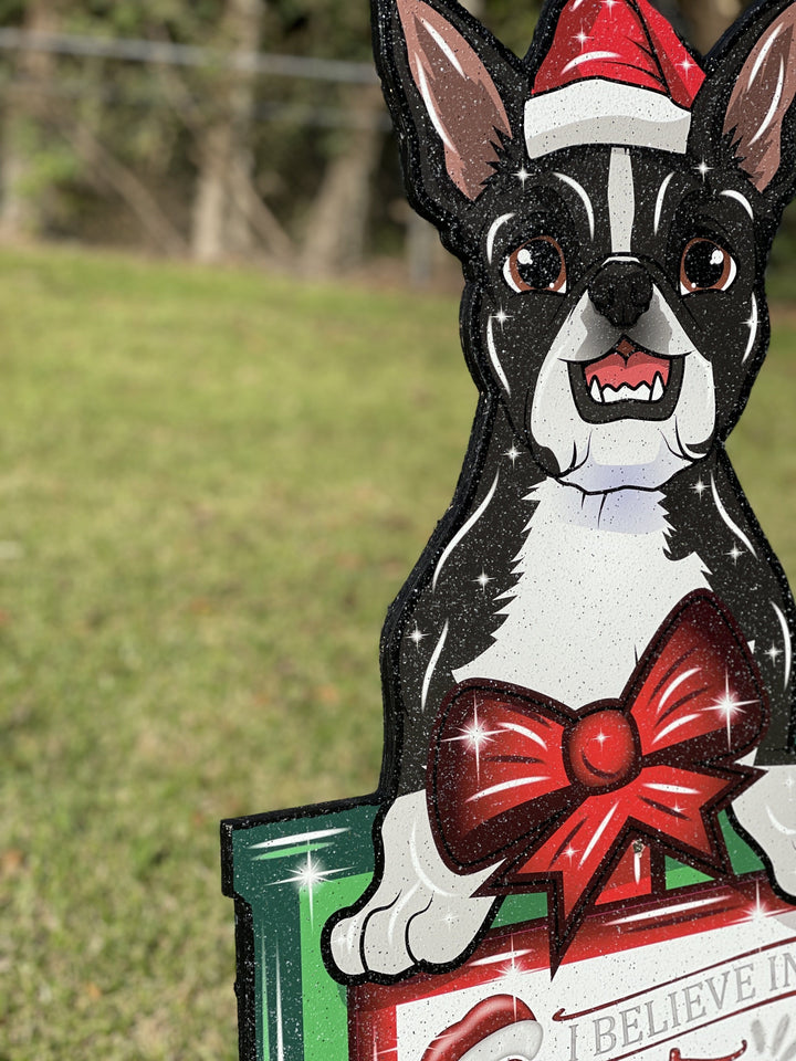 Christmas Dog Outdoor Decoration