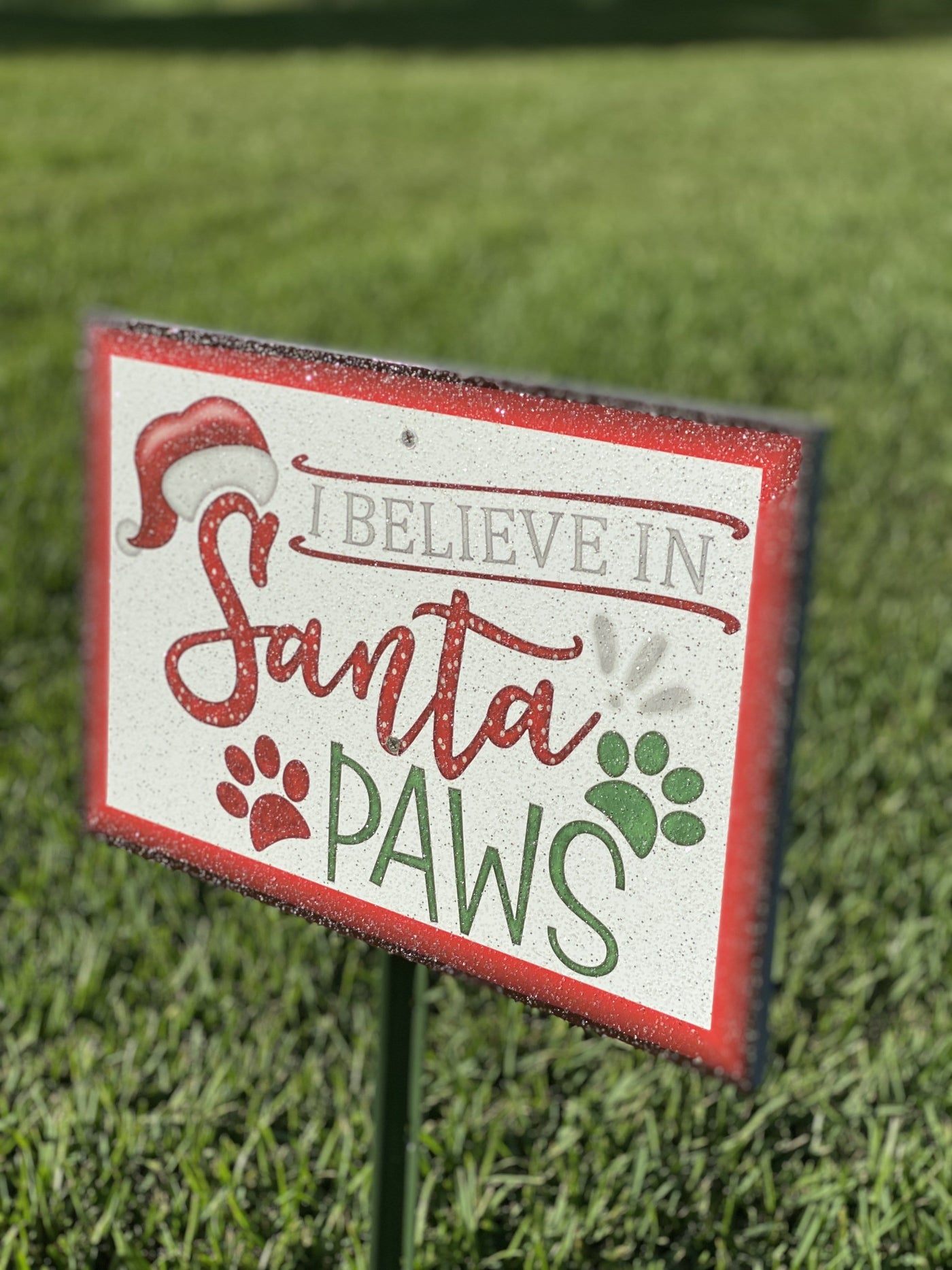 Santa Paws Yard Decoration
