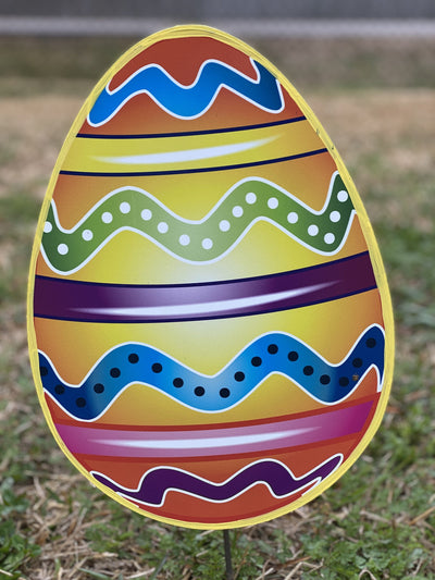 Easter yard art