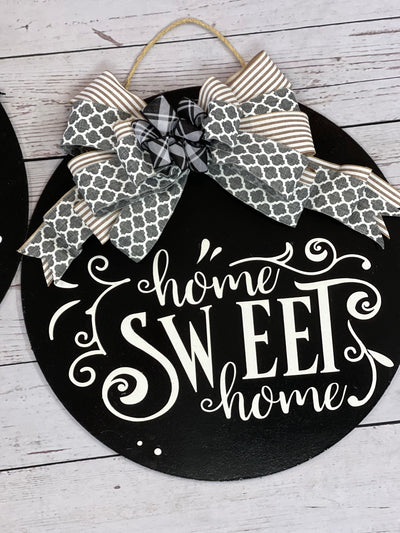 Home Sweet Home Door Hanger Blank DIY Decoration