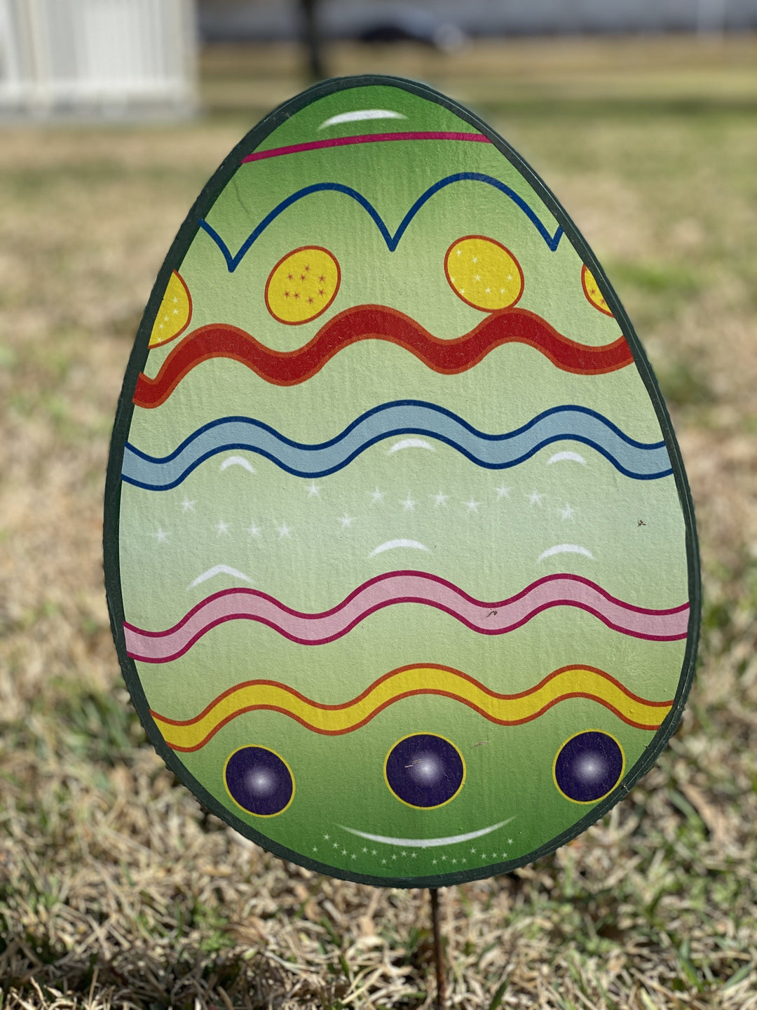 Easter yard art