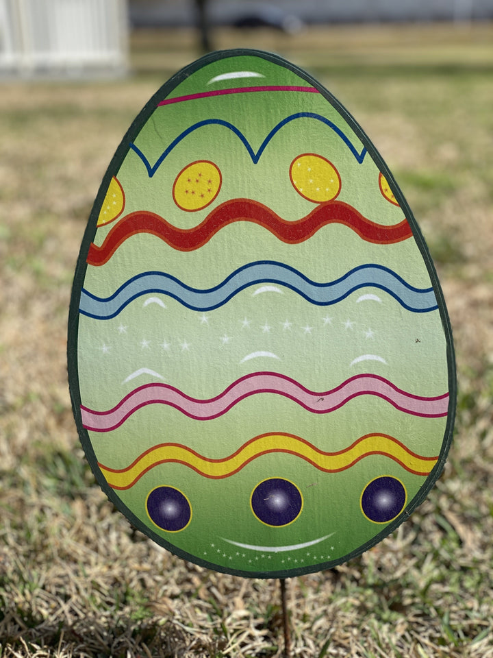 Easter yard art