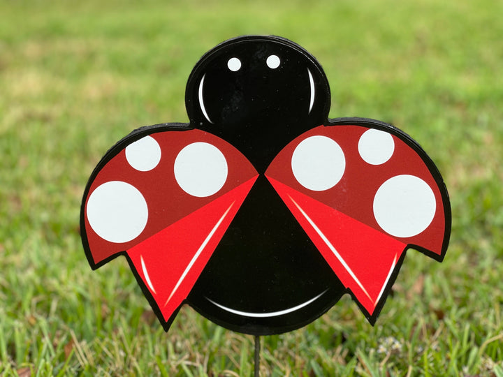 Lady bug Yard Decoration Sign