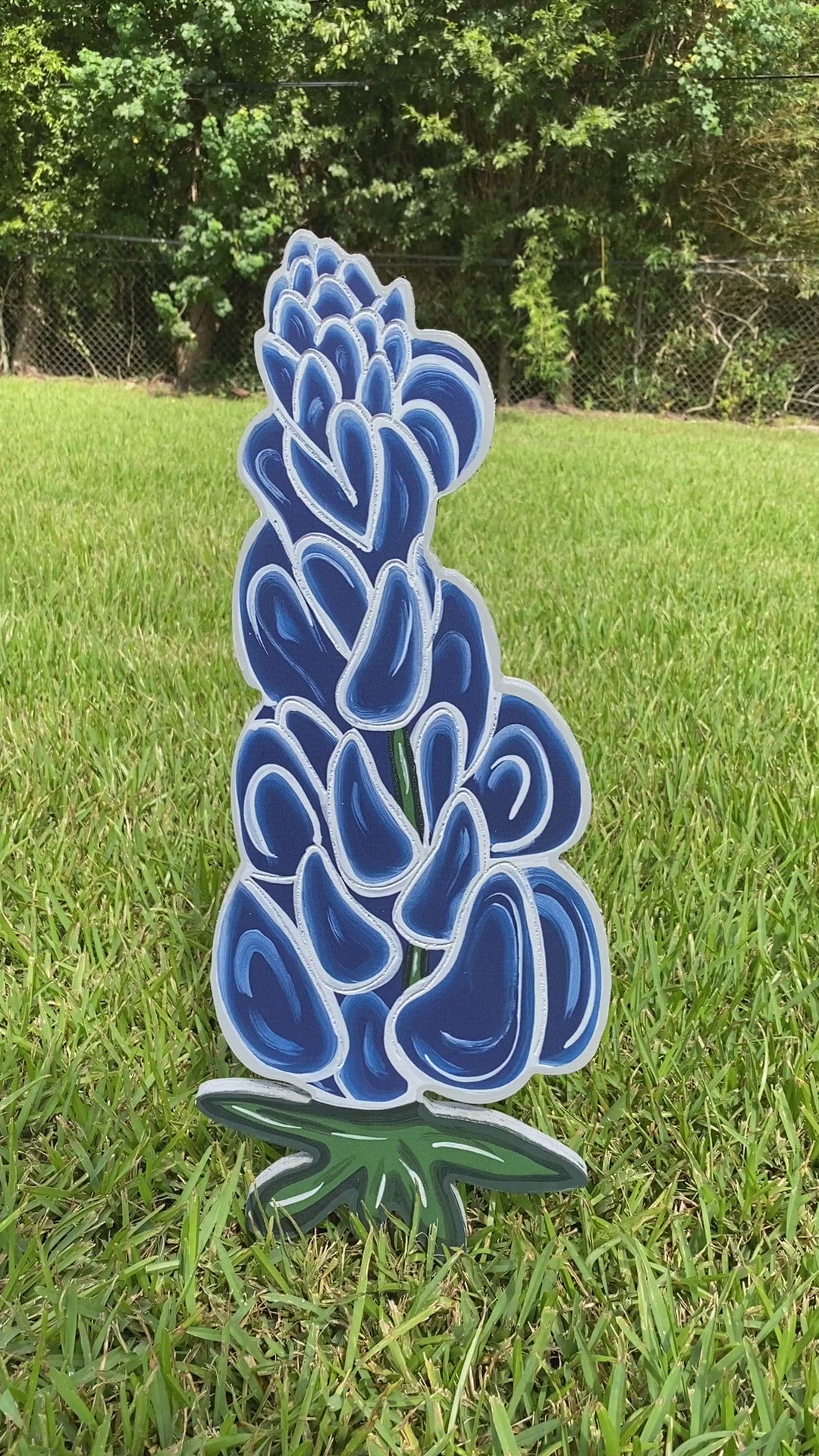 blue bonnet decor