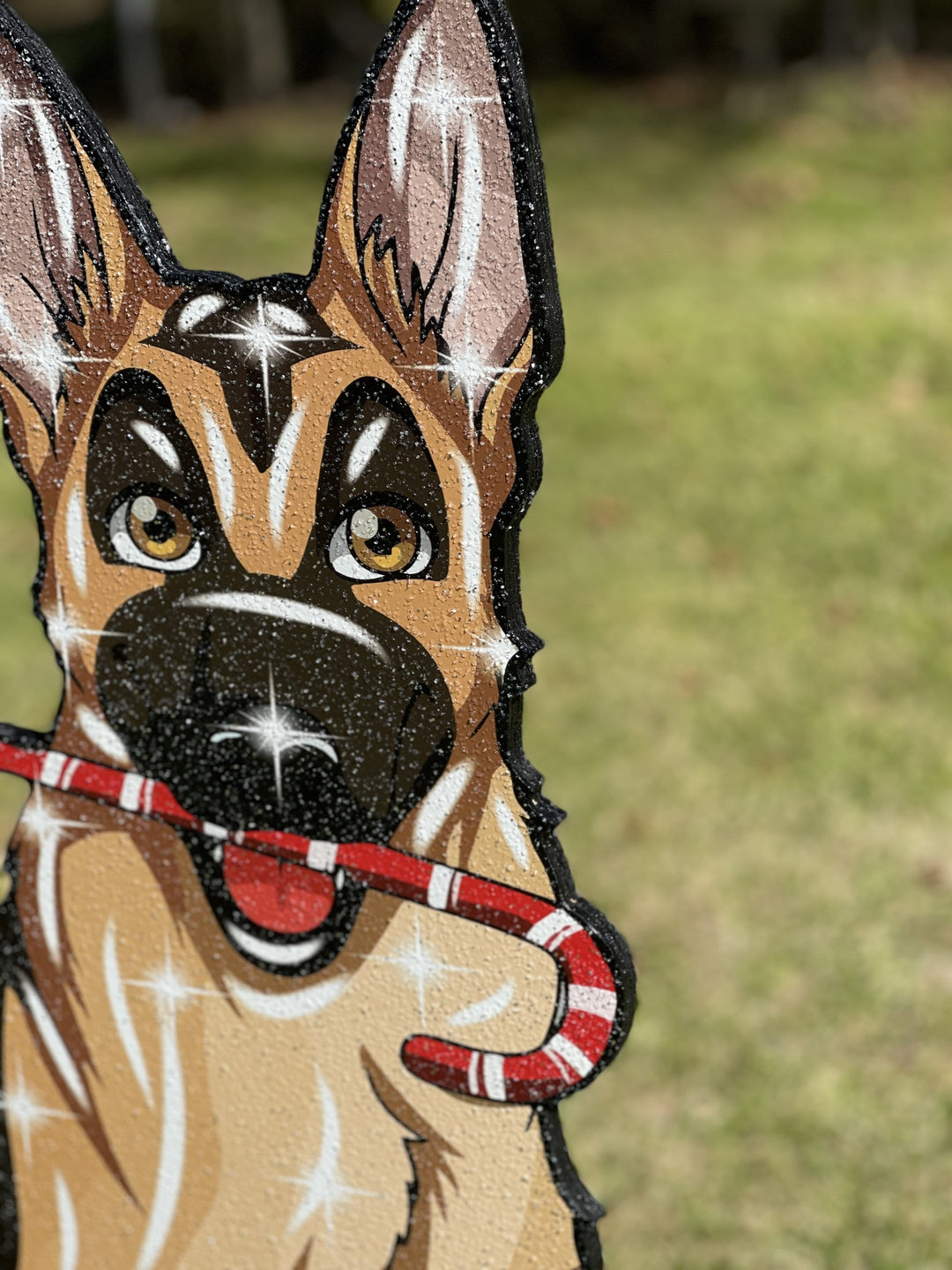 Christmas Dog Outdoor Decoration