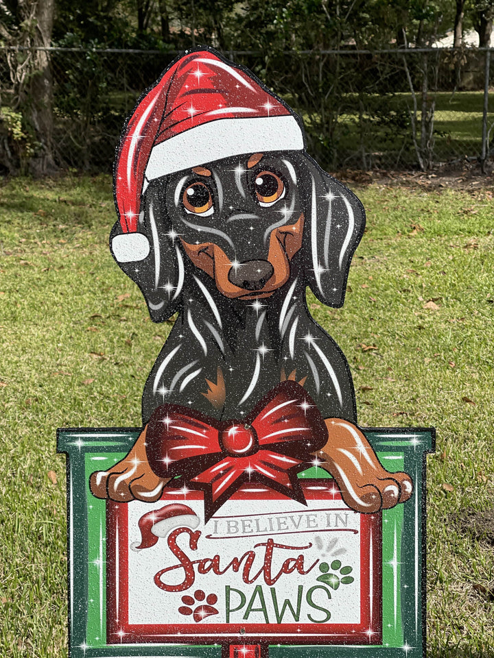 Christmas Dog Outdoor Decoration