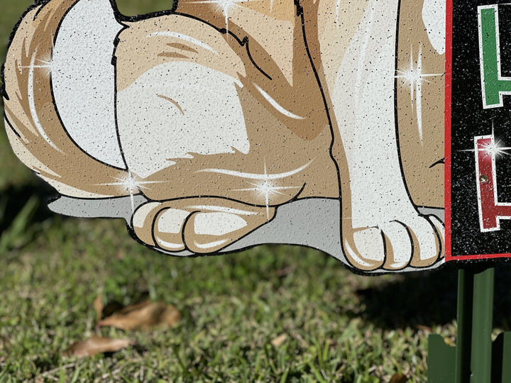 Christmas Dog Outdoor Decoration