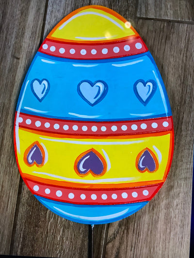 Easter Egg Paper Pattern