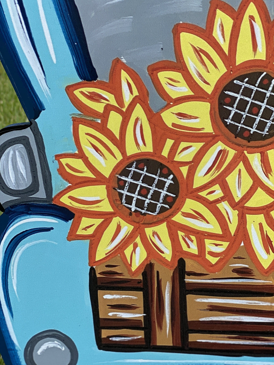 Sunflower Truck yard Decoration