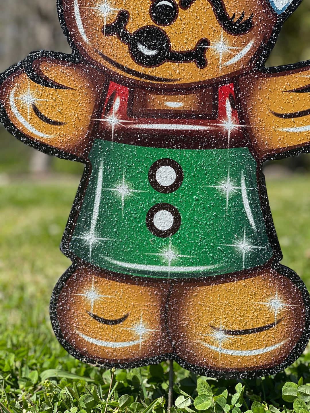 Christmas Gingerbread yard decoration