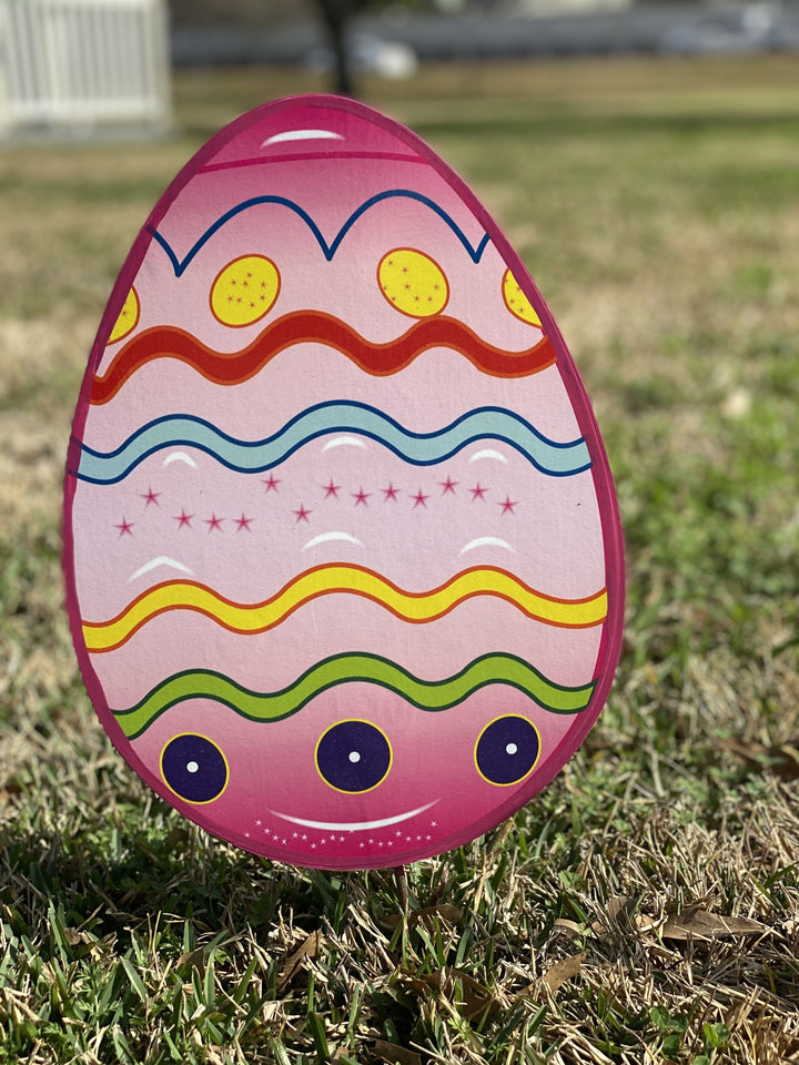 Easter yard art