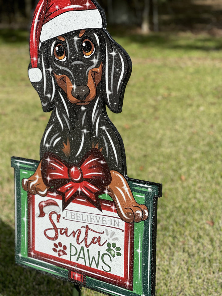 Christmas Dog Outdoor Decoration