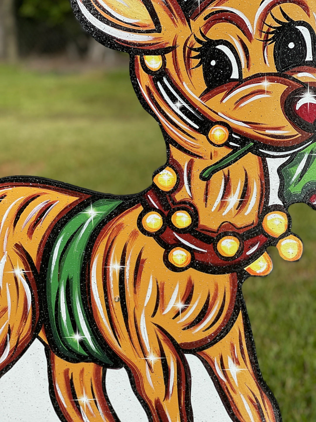 Christmas Reindeer Yard Decor