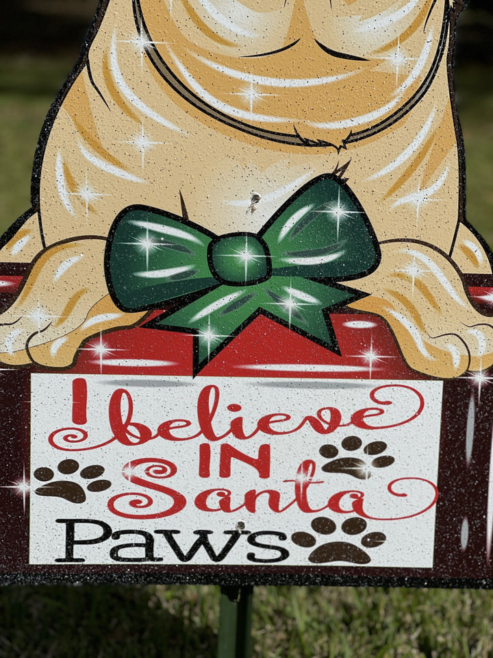 Christmas Dog Outdoor Decoration
