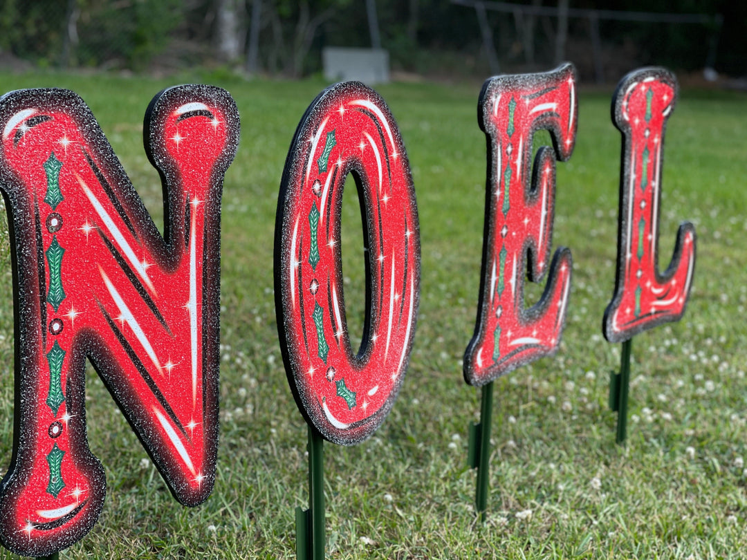 Christmas NOEL letters yard decoration