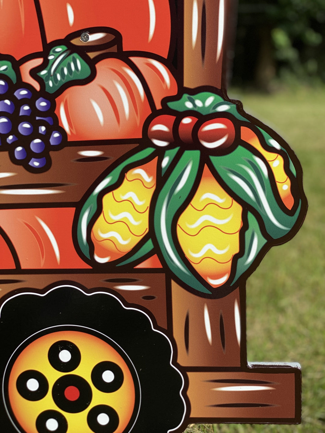 Wooden Fall Sign