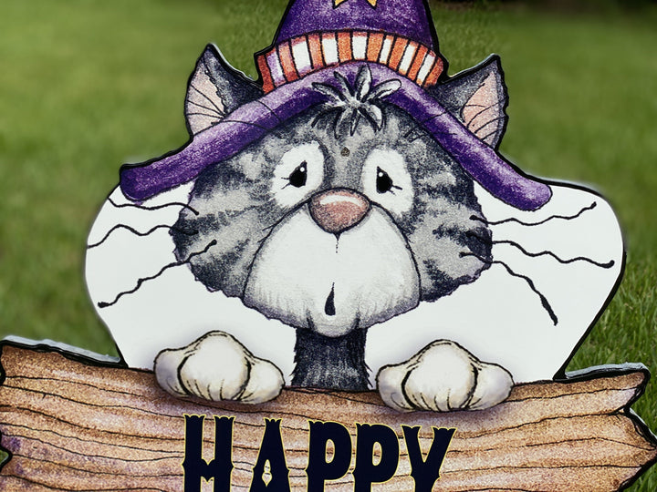 Halloween Wooden Sign