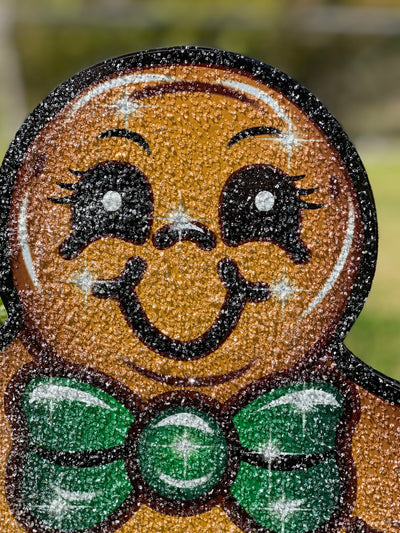 Christmas Gingerbread baby yard sign