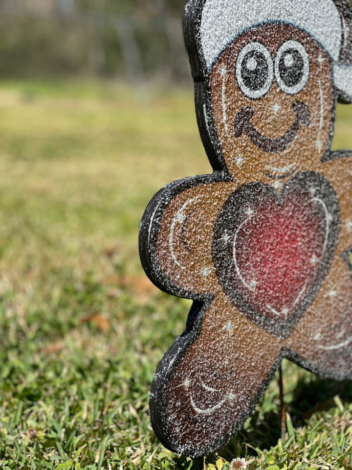 Christmas Gingerbread Cookie Yard Decoration