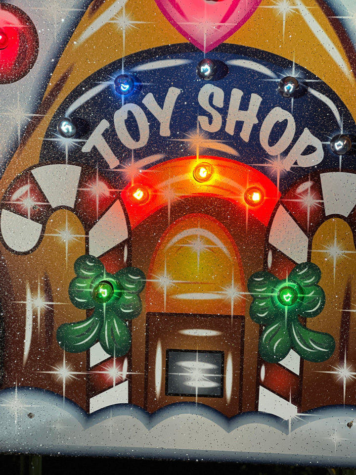 Toy Shop Gingerbread Christmas Outdoor Decoration
