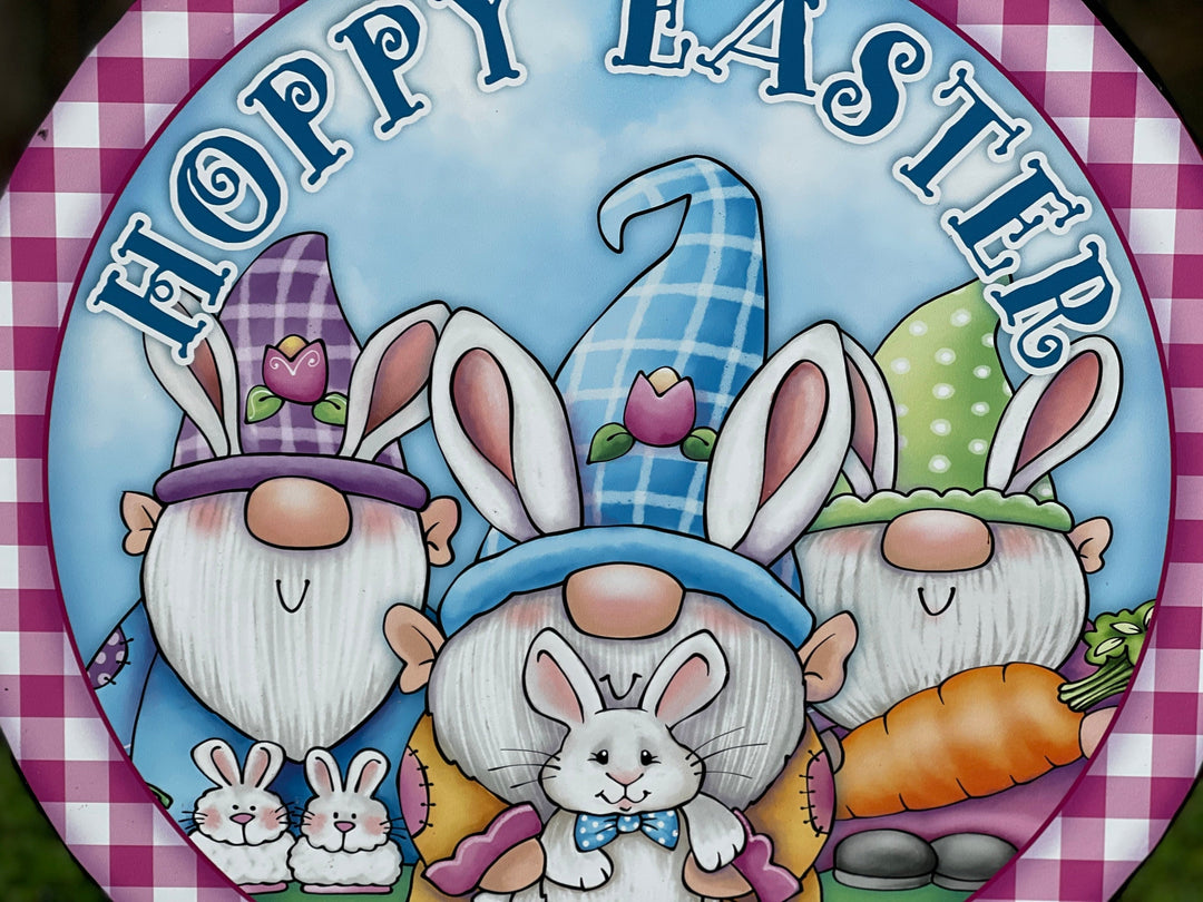 Happy Easter Yard Sign Outdoor Decoration