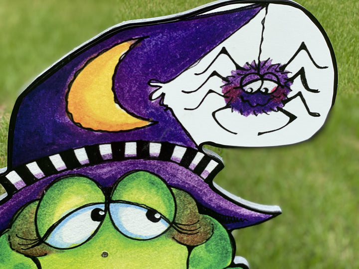 Wooden Halloween Sign
