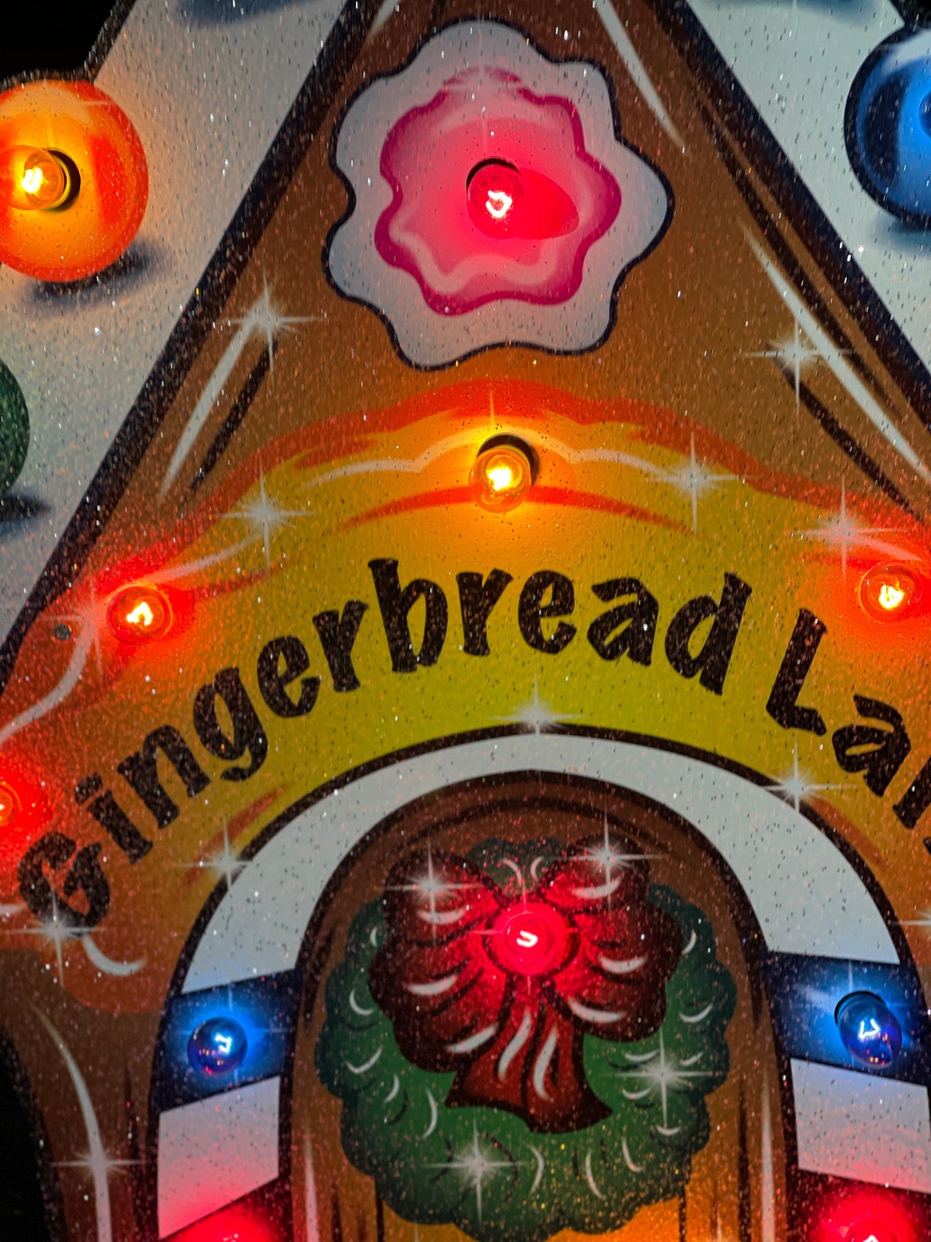 Outdoor Gingerbread House | Gingerbread Lane Sign – Yard Art Decor and More