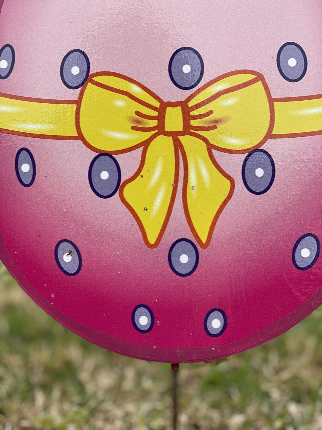 Easter yard art