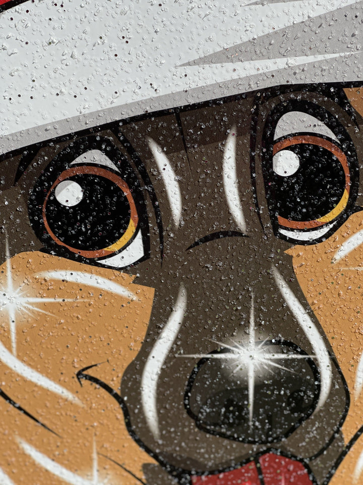 Christmas Dog Outdoor Decoration