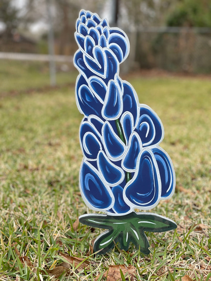 Blue Bonnet#1 Spring Summer Yard Art