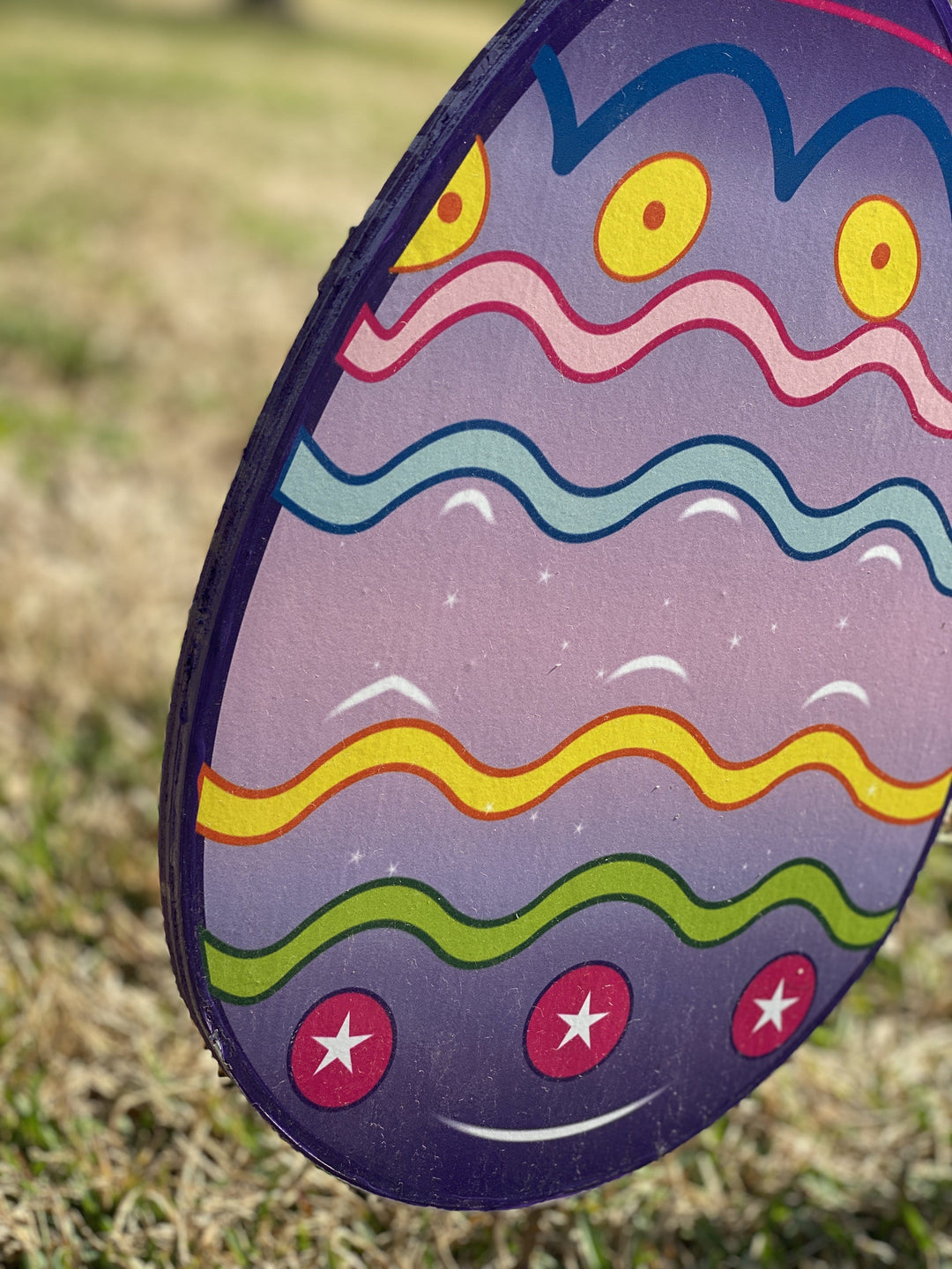 Easter yard art