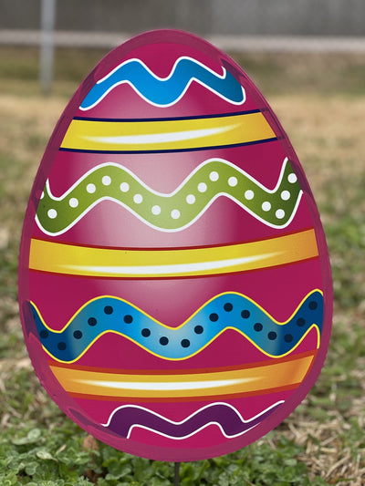 Easter yard art