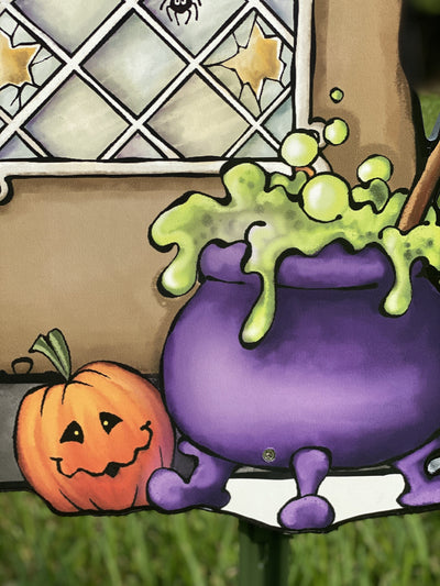 Wooden Halloween Sign