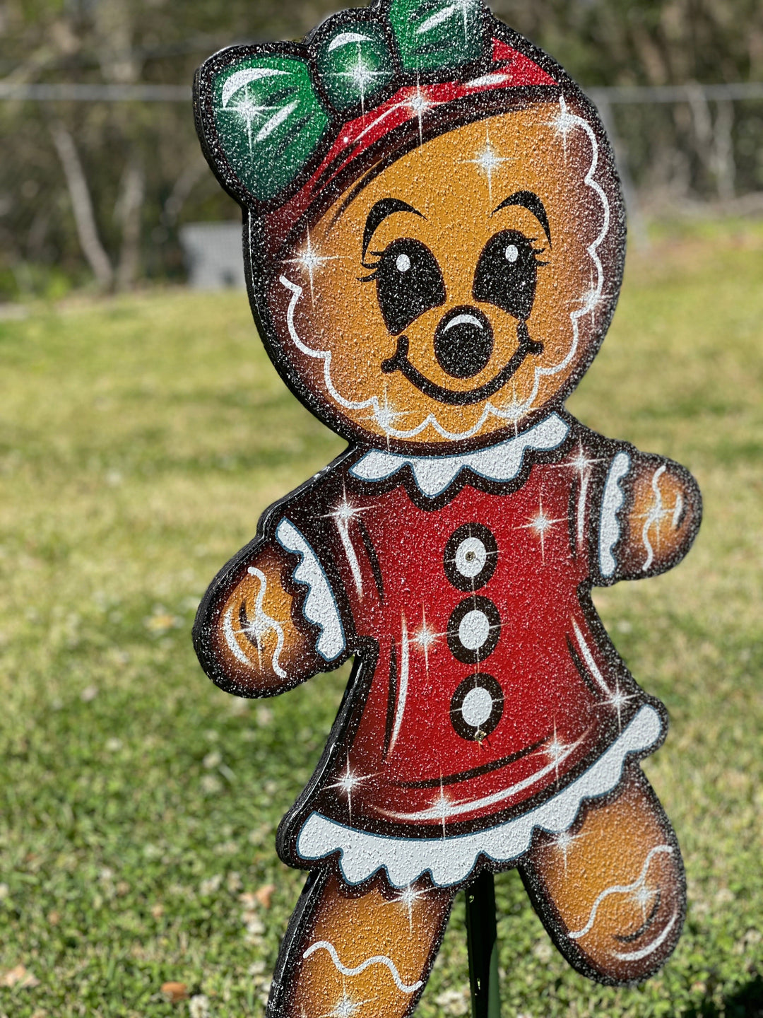 Christmas Gingerbread Ma Outdoor Decor