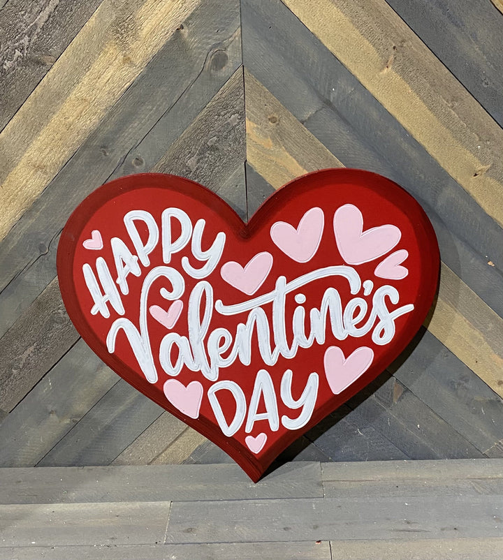 Happy Valentine's Day Heart Blank DIY