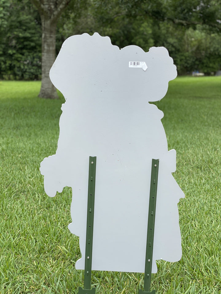 Santa Yard Decor