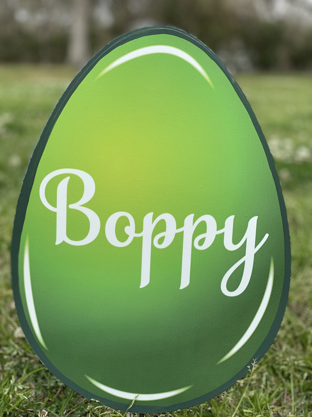 Easter Yard Art-Easter Eggs Solid Colors Personalized