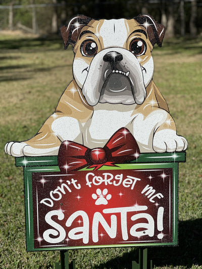 Christmas Dog Outdoor Decoration