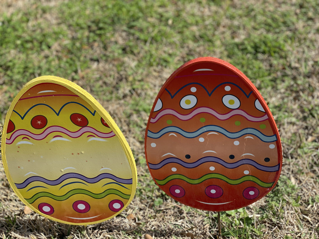 Easter yard art