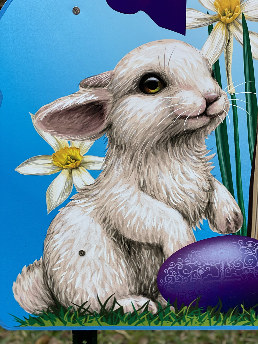 Easter yard art