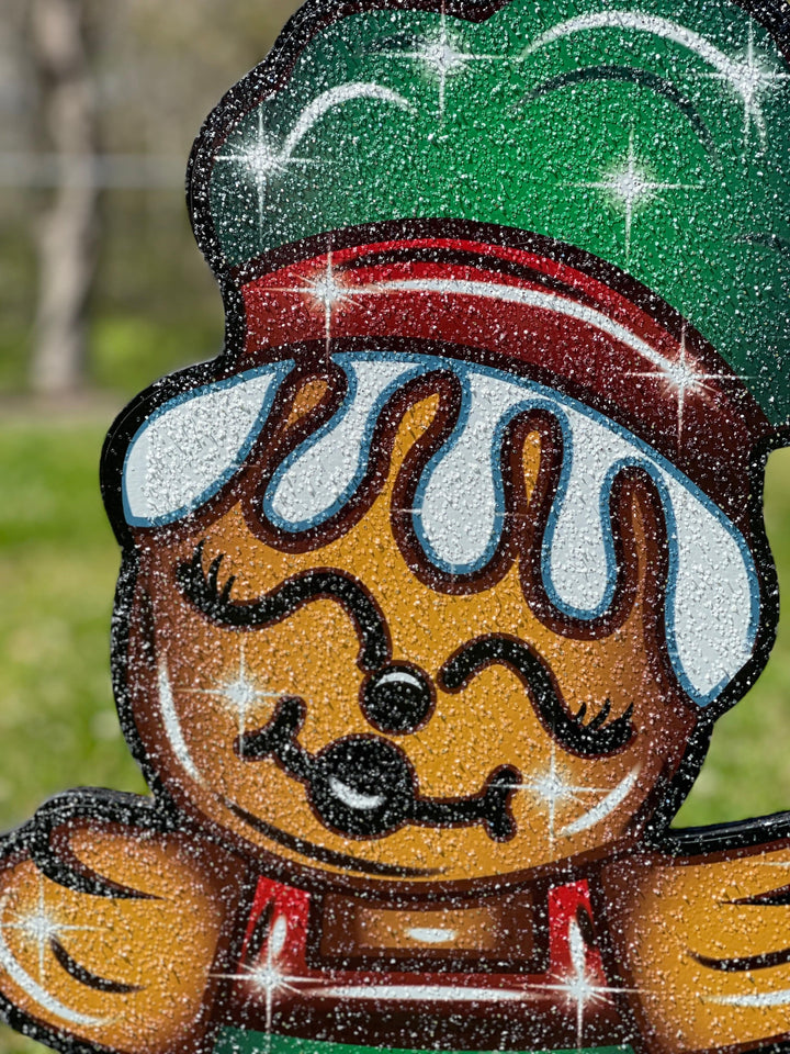 Christmas Gingerbread yard decoration