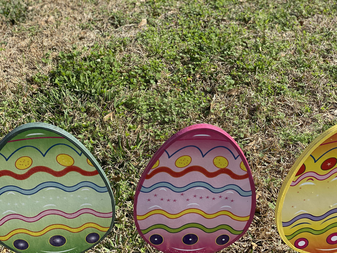 Easter yard art