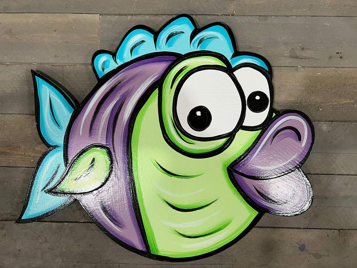 Fish with Lips DIY Blank