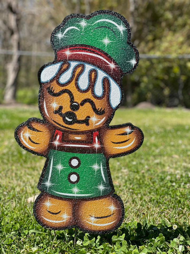 Christmas Gingerbread yard decoration