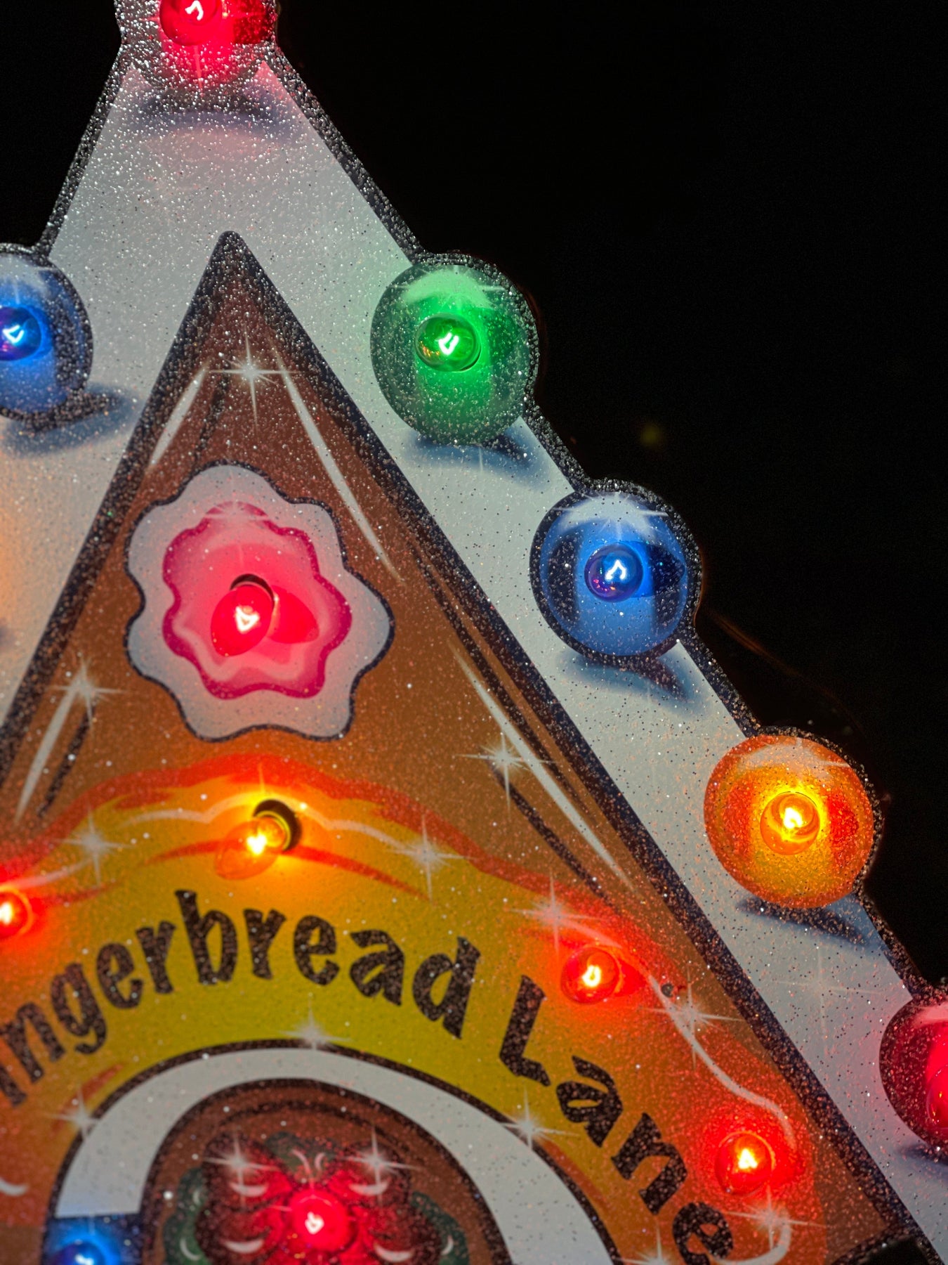 Outdoor Gingerbread House | Gingerbread Lane Sign – Yard Art Decor and More