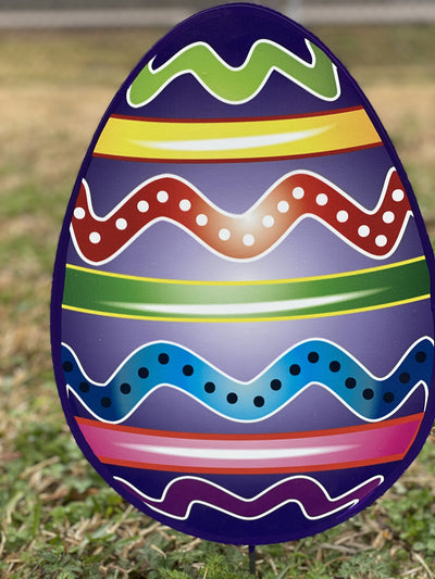 Easter yard art