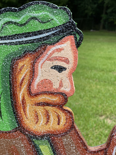 Christmas Nativity Shepherd with Staff Yard Art