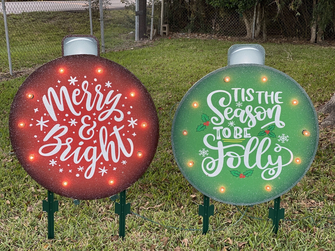 Christmas Yard Art