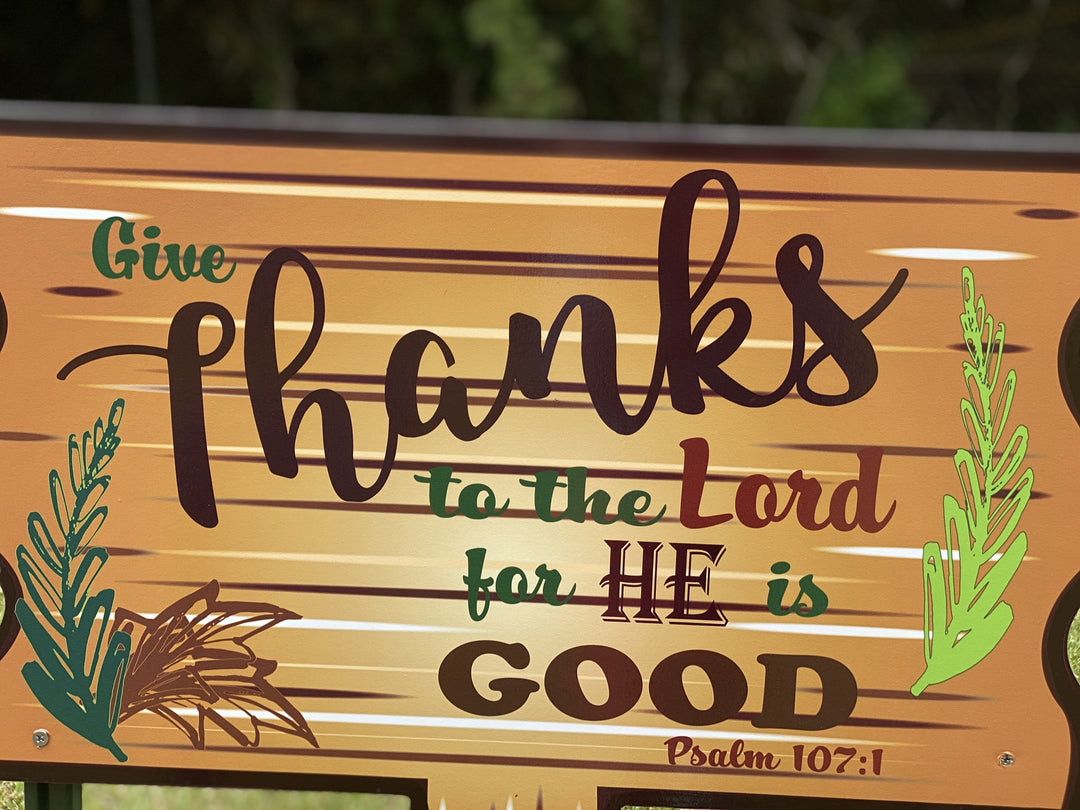 Wooden Thanksgiving Sign